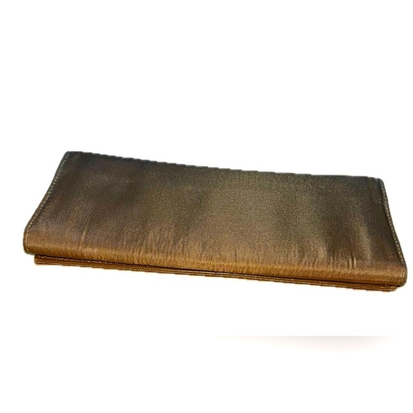 PRADA Milano Saffiano Long Leather & Nylon Fold Wallet, Brown/Copper, It… - Picture 13 of 15